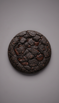 XL Cookie mit dunklem Asphaltkakao