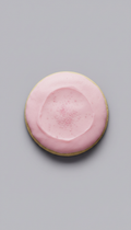 XL Cookie mit rosa Zuckerguss